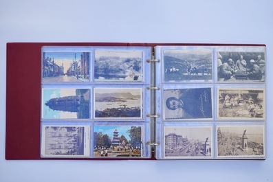 Een album met Chinese postkaarten, 19/20e eeuw